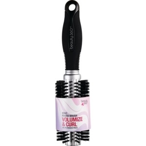 slide 1 of 1, Beauty 360 Volumize And Curl Round Brush, Iconic, 1 ct