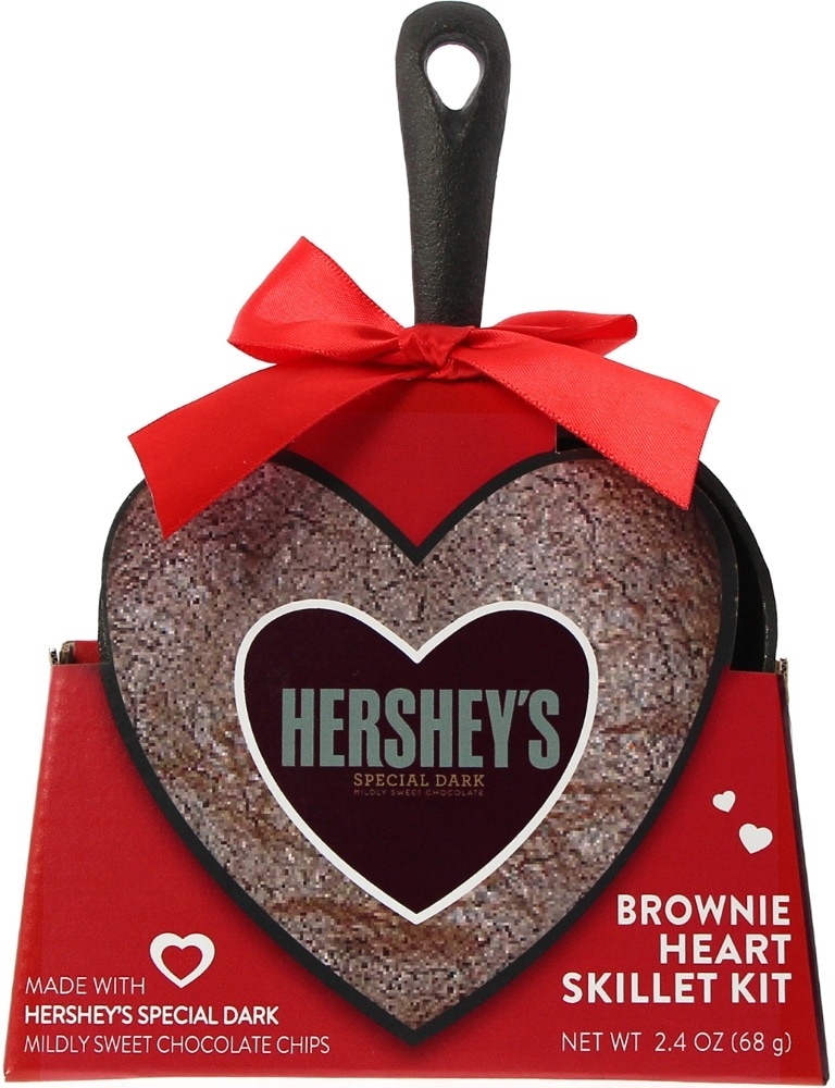 slide 1 of 1, Hersheys Brownie Heart Skillet Kit, 2.4 oz