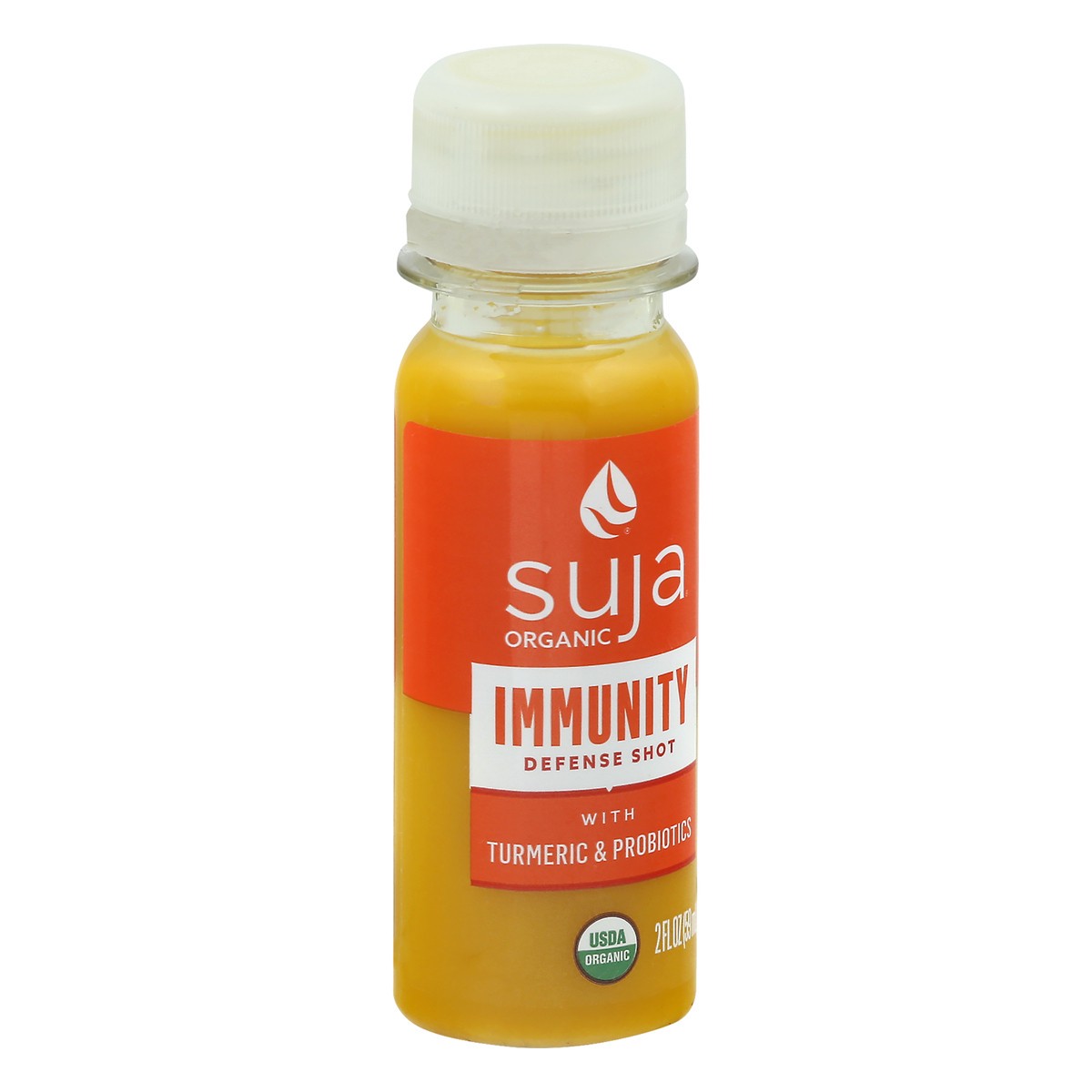 slide 5 of 8, Suja Organic Immunity Defense Shot Turmeric & Probiotics, 2 oz., 2 fl oz