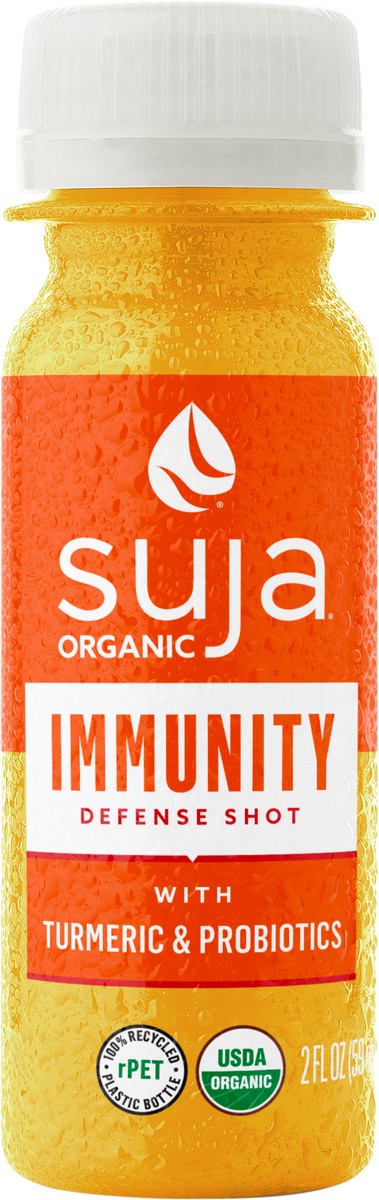slide 4 of 8, Suja Organic Immunity Defense Shot Turmeric & Probiotics, 2 oz., 2 fl oz