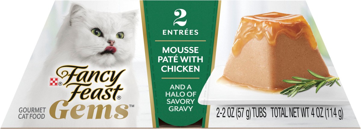 slide 2 of 10, Fancy Feast Gems Chicken Mousse, 4 oz