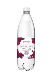 Giant Eagle Black Cherry Sparkling Seltzer Water - 1 liter