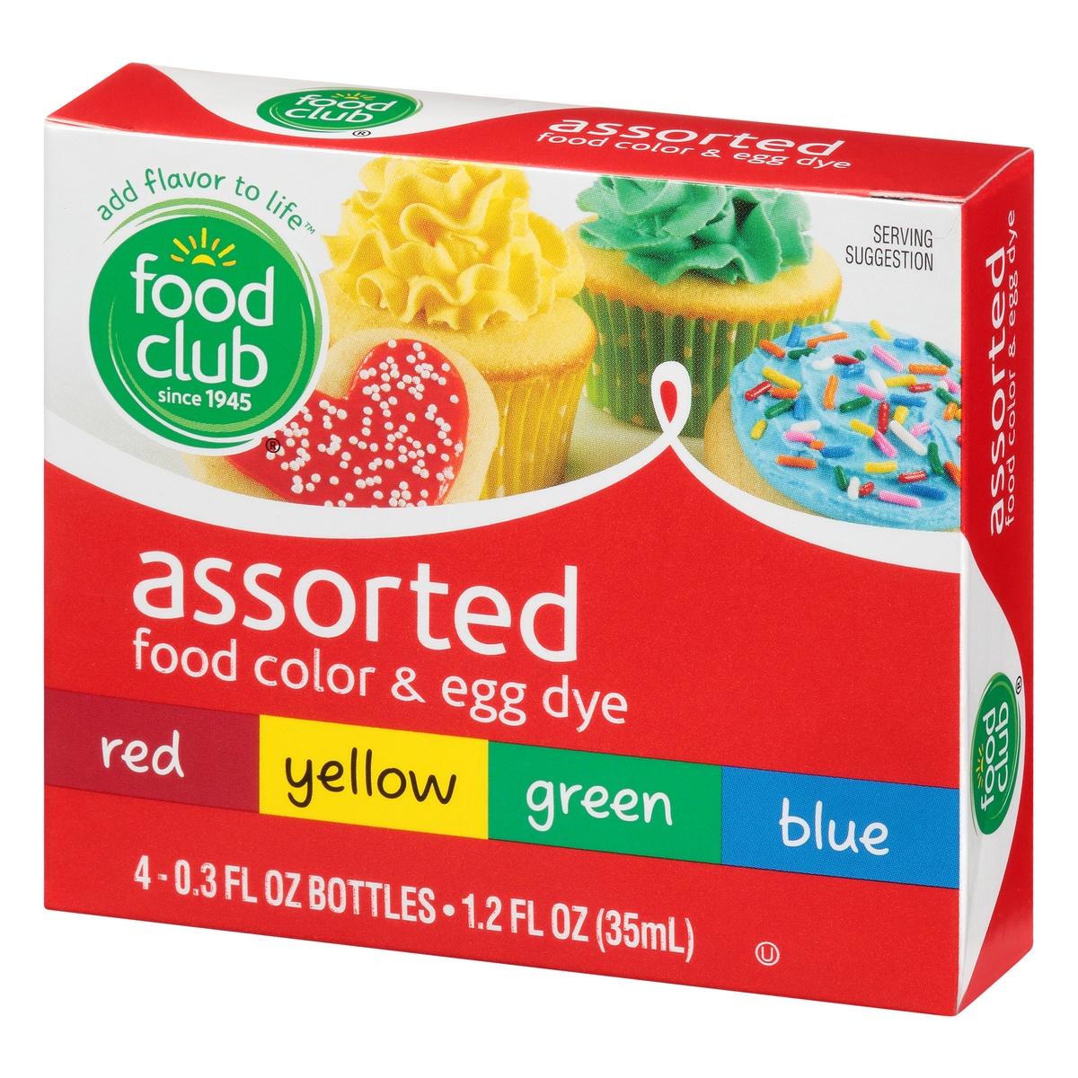 slide 3 of 9, Food Club Food Coloring, 1.2 oz