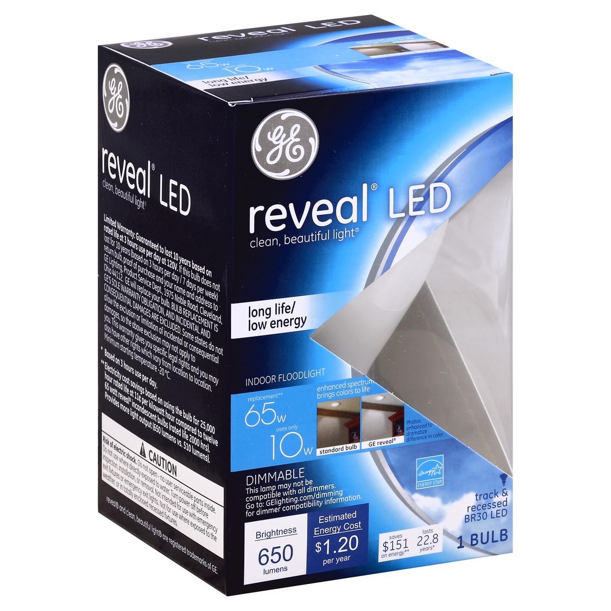 slide 4 of 5, Ge Lighting Ge Light Bulb, Led, 10 Watts, 1 ct