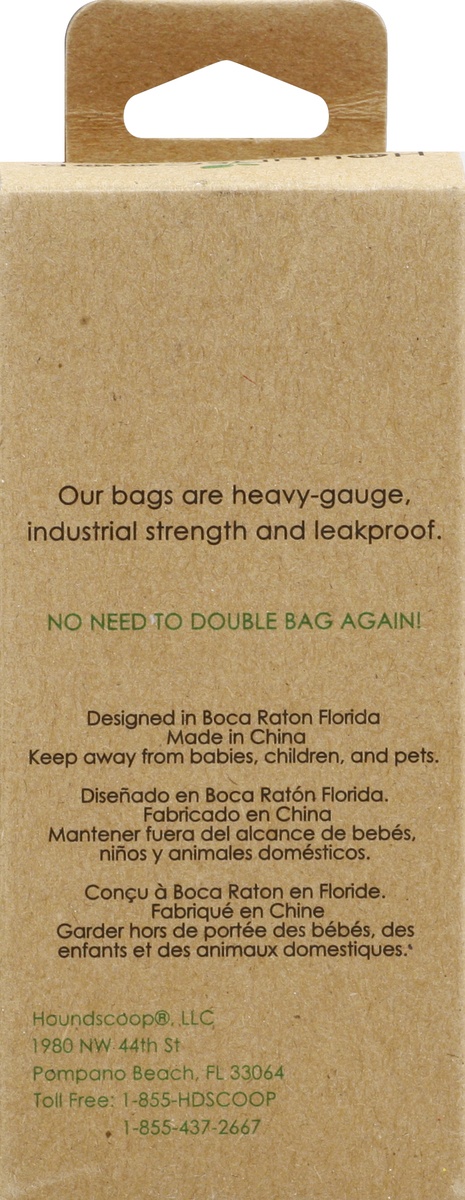 slide 2 of 7, Houndscoop Pet Waste Refill, 120 ct