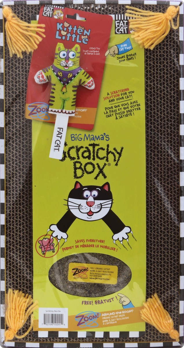 slide 2 of 4, Fat Cat Scratchy Box 1 ea, 1 ct