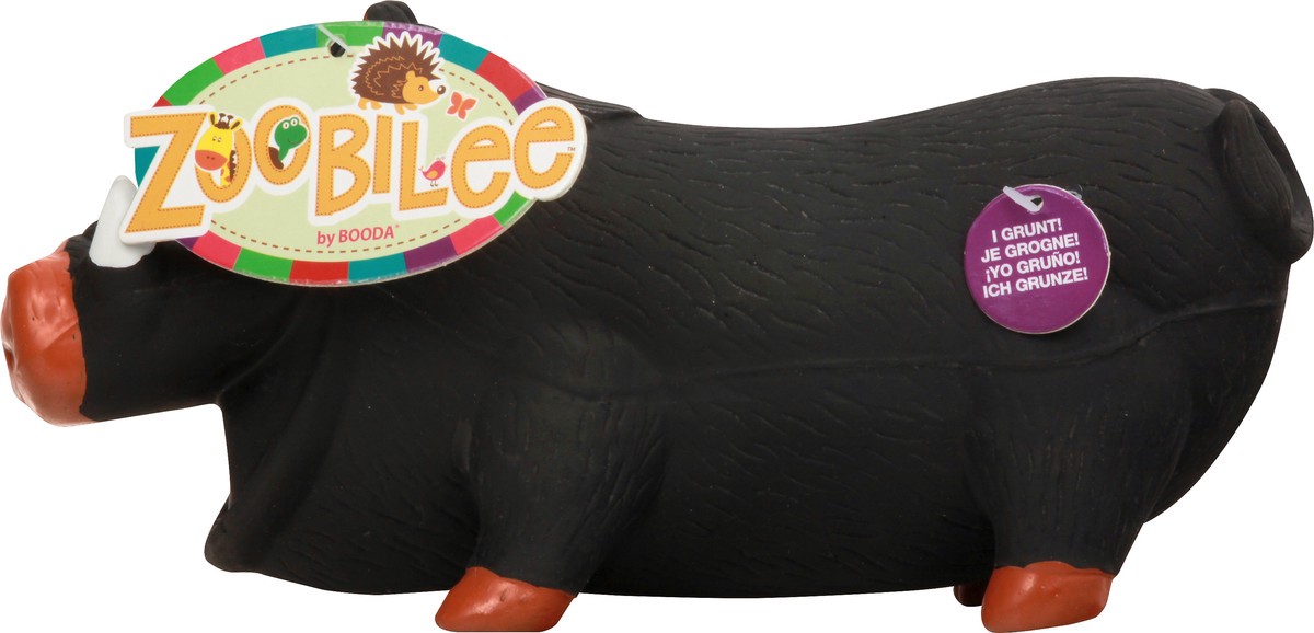 slide 8 of 9, Zoobilee Latex Warthog Toy 1 ea, 
