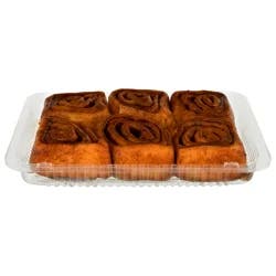 Bakery Plain Sticky Buns - 6 ct