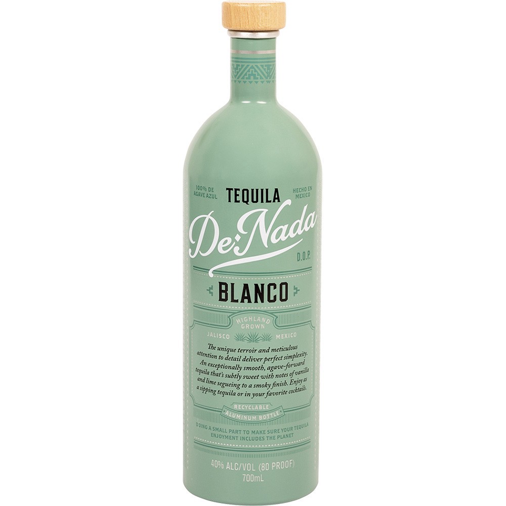 slide 1 of 1, De Nada Blanco Tequila, 700 ml