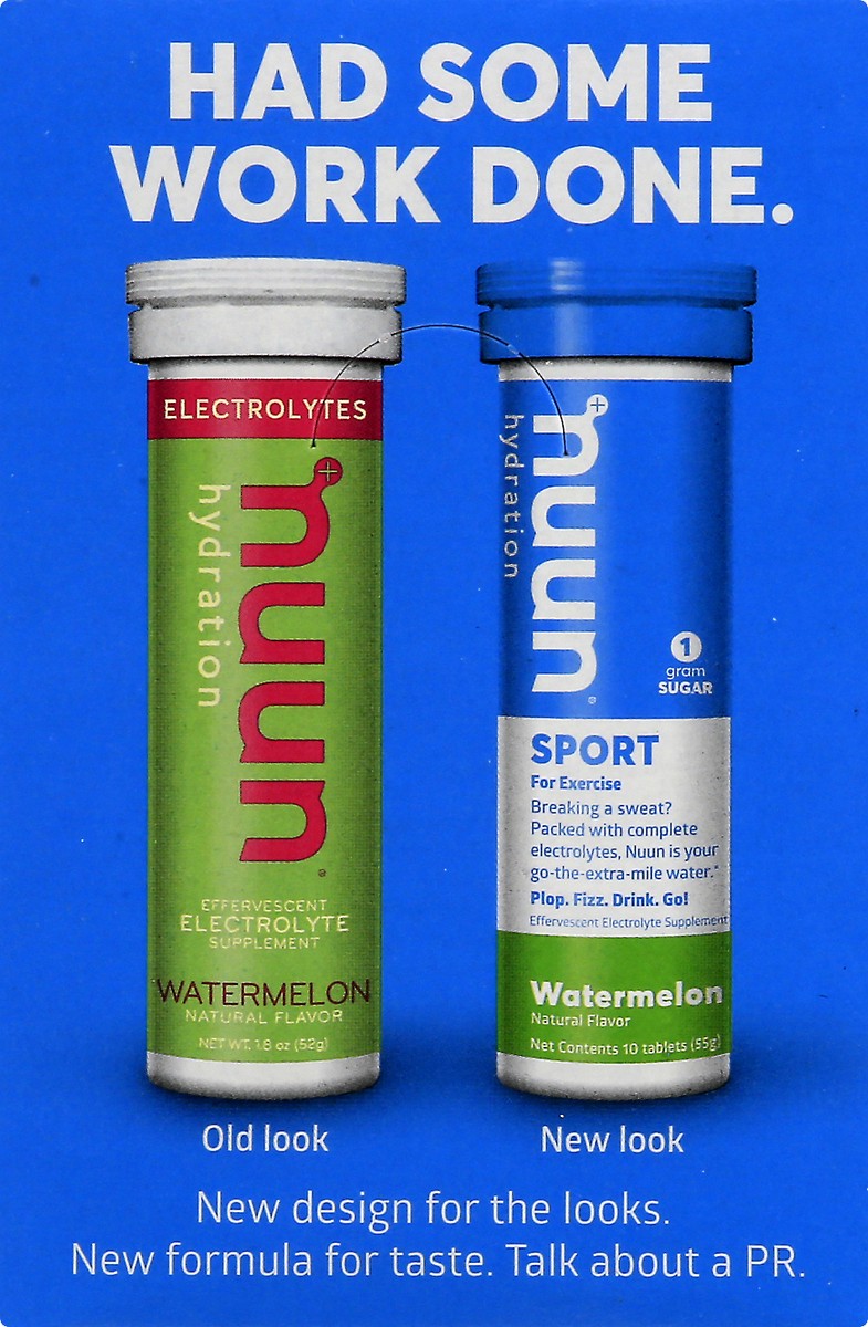 slide 8 of 12, Nuun Hydration Watermelon Sport 8 ea, 8 ct