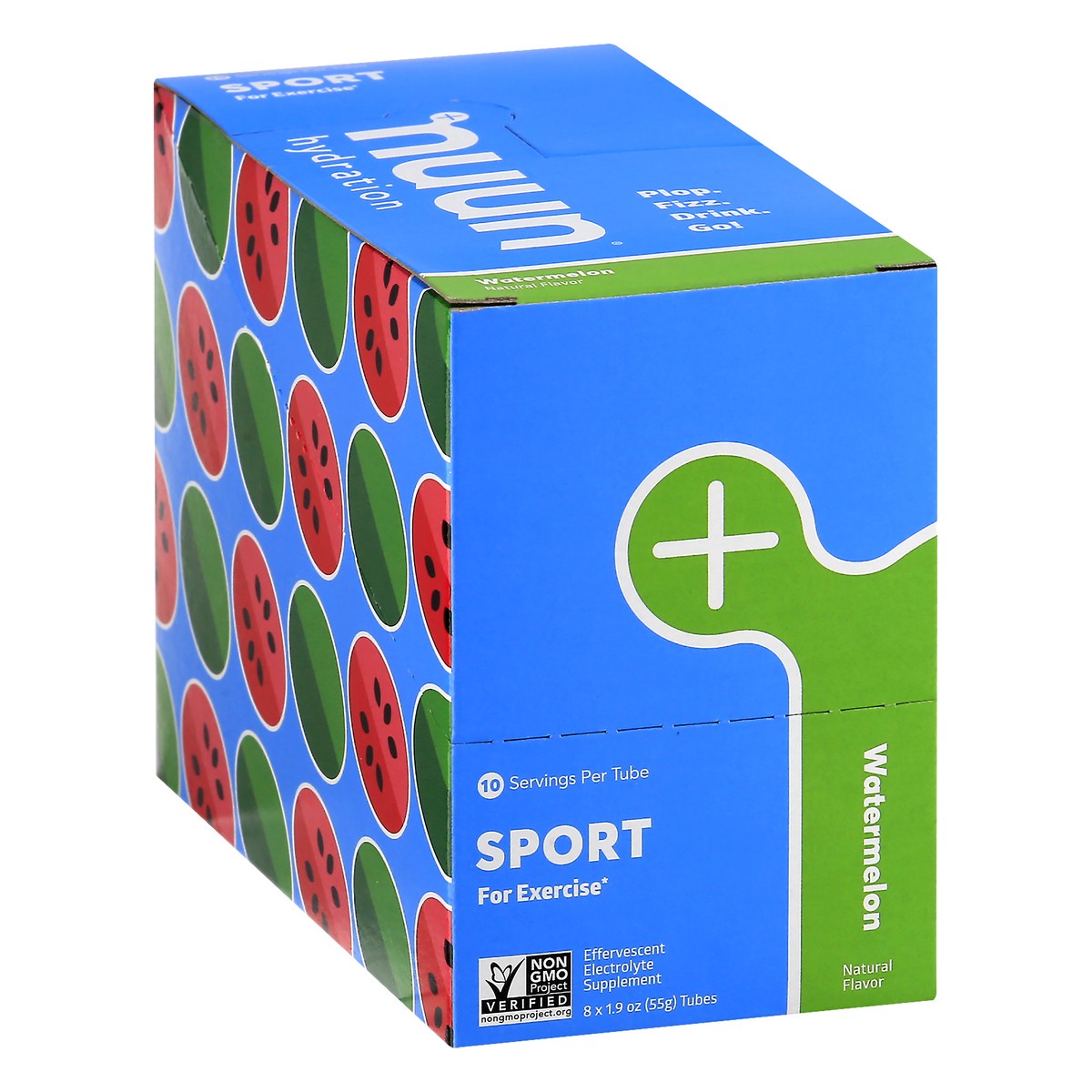 slide 10 of 12, Nuun Hydration Watermelon Sport 8 ea, 8 ct