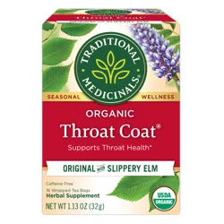 Traditional Medicinals Organic Throat Coat Tea