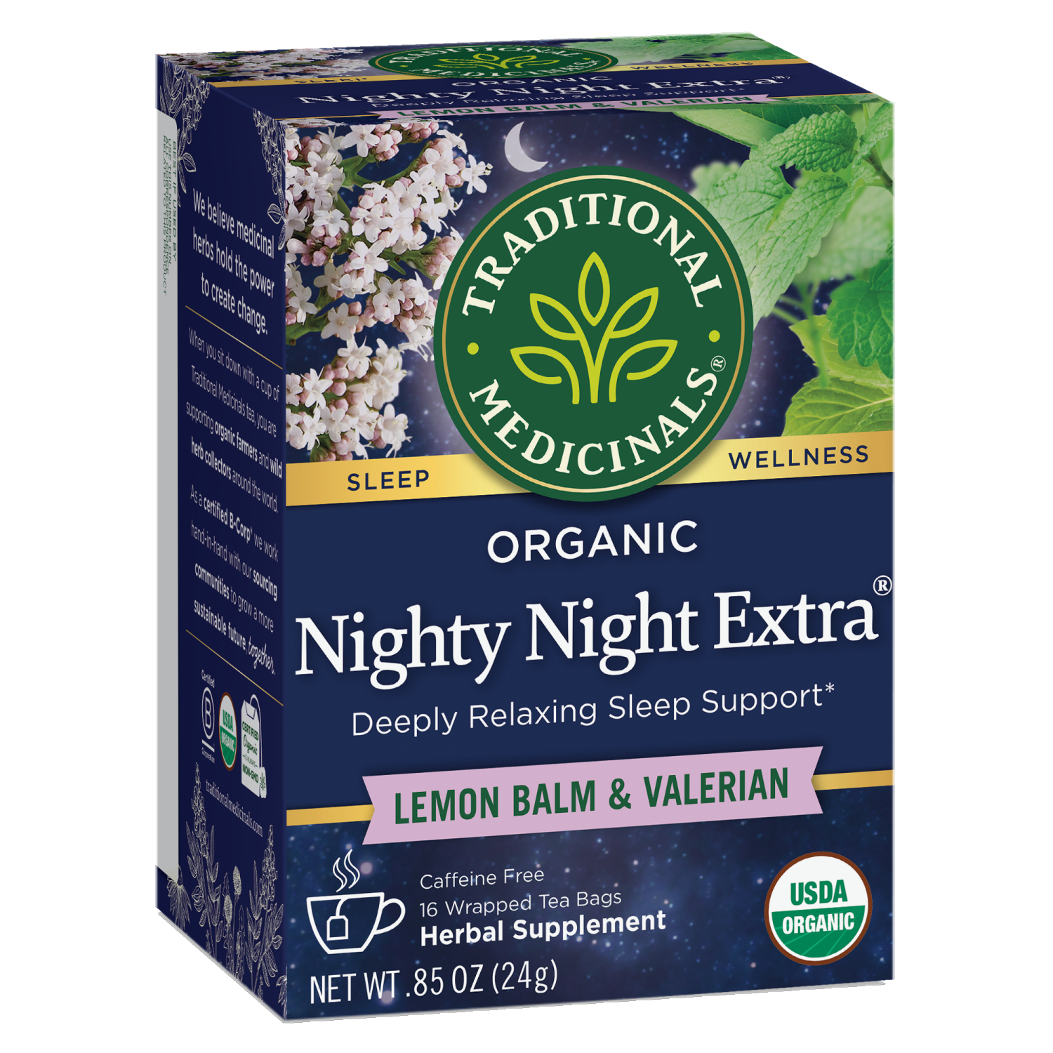 slide 2 of 4, Traditional Medicinals Nighty Night Extra, 16 ct