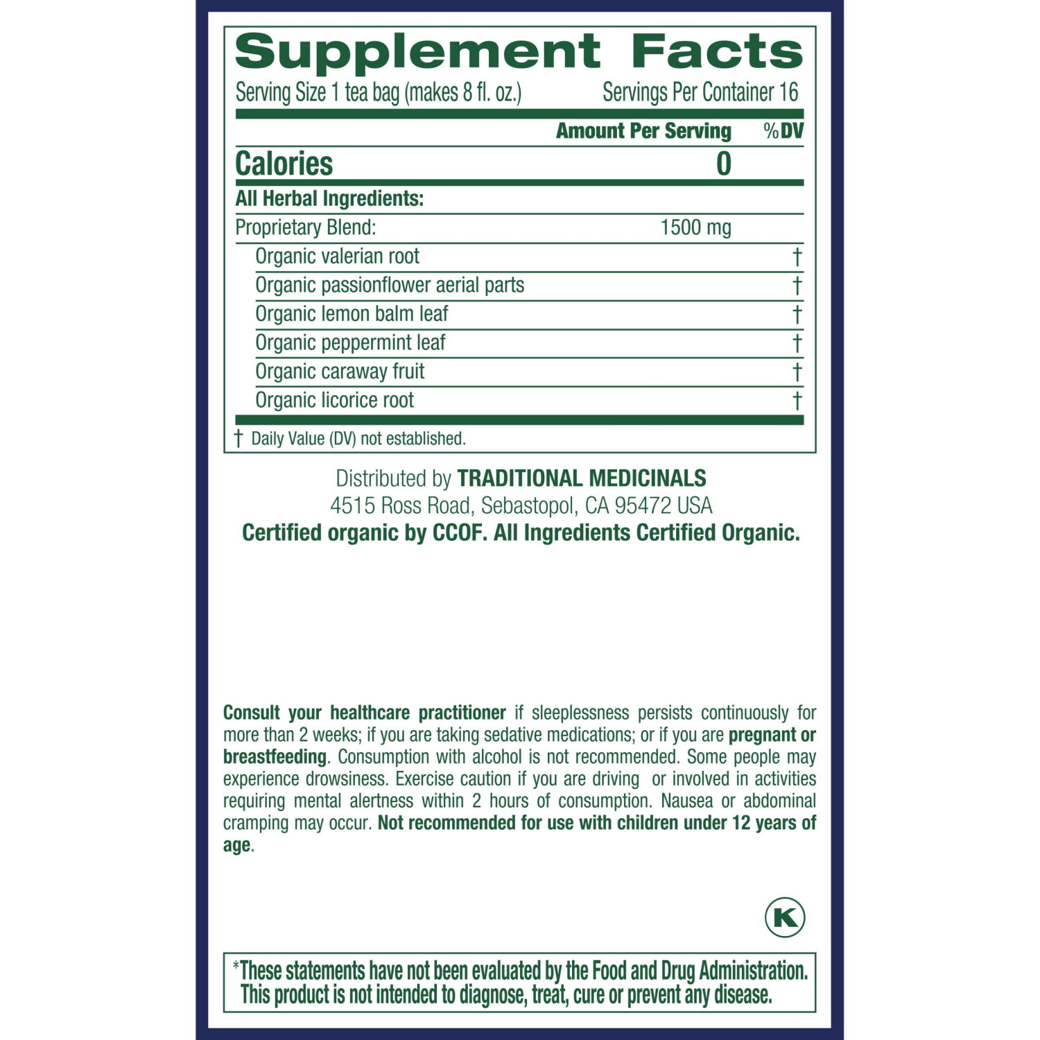 slide 3 of 4, Traditional Medicinals Nighty Night Extra, 16 ct