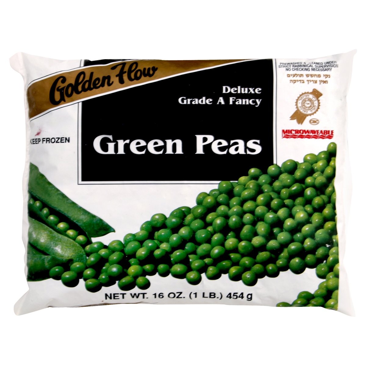 slide 1 of 1, Golden Flow Frozen Peas, 16 oz