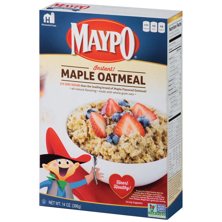 slide 8 of 8, Maypo Instant! Maple Oatmeal, 14 oz