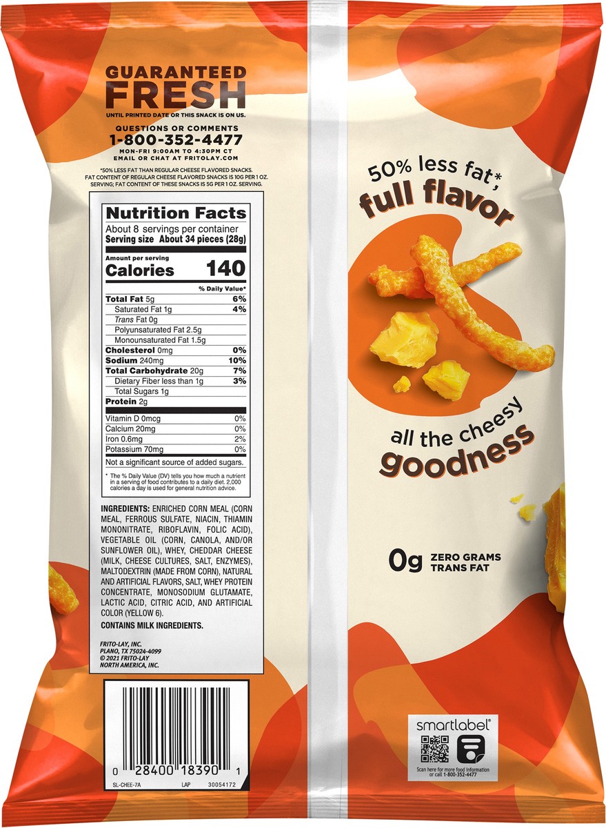 slide 2 of 3, Cheetos Baked Crunchy Cheese Flavored Cheese Flavored Snacks 7.625 oz, 7.62 oz