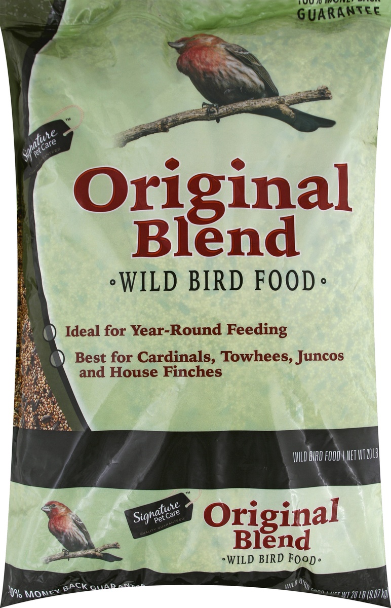 slide 4 of 7, Signature Wild Bird Food 20 lb, 20 lb