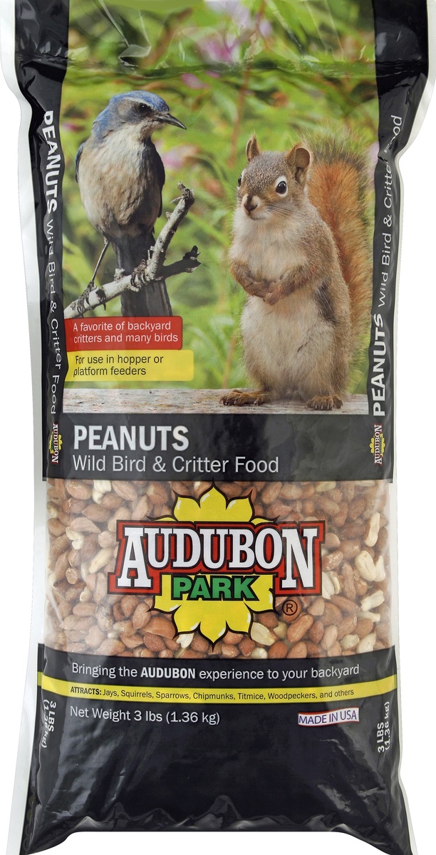 slide 3 of 5, Audubon Park Peanuts Bird & Critter Food, 