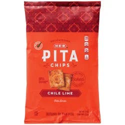 H-E-B Chile Lime Pita Chips