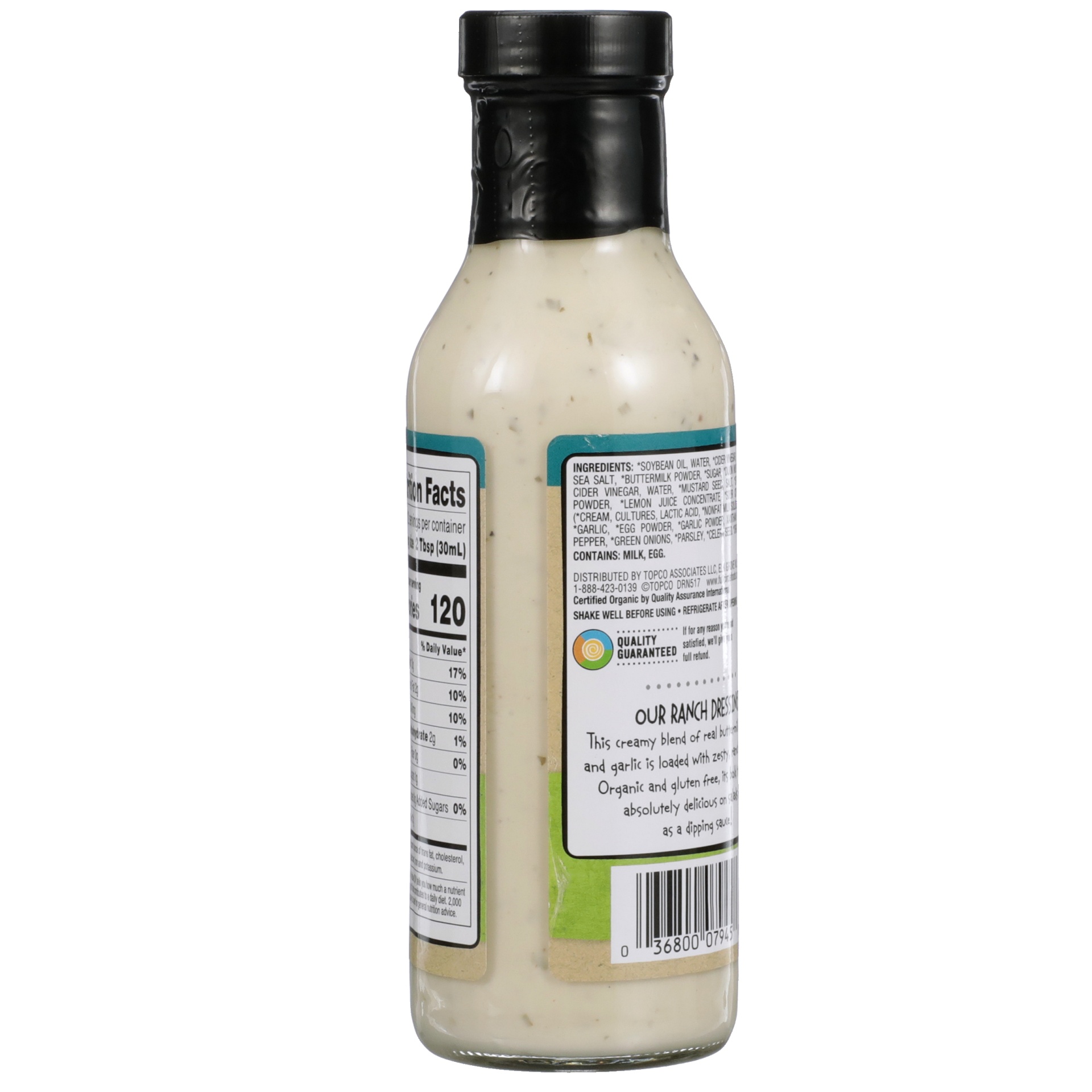slide 2 of 6, Full Circle Market Full Circle Ranch Dressing, 12 oz