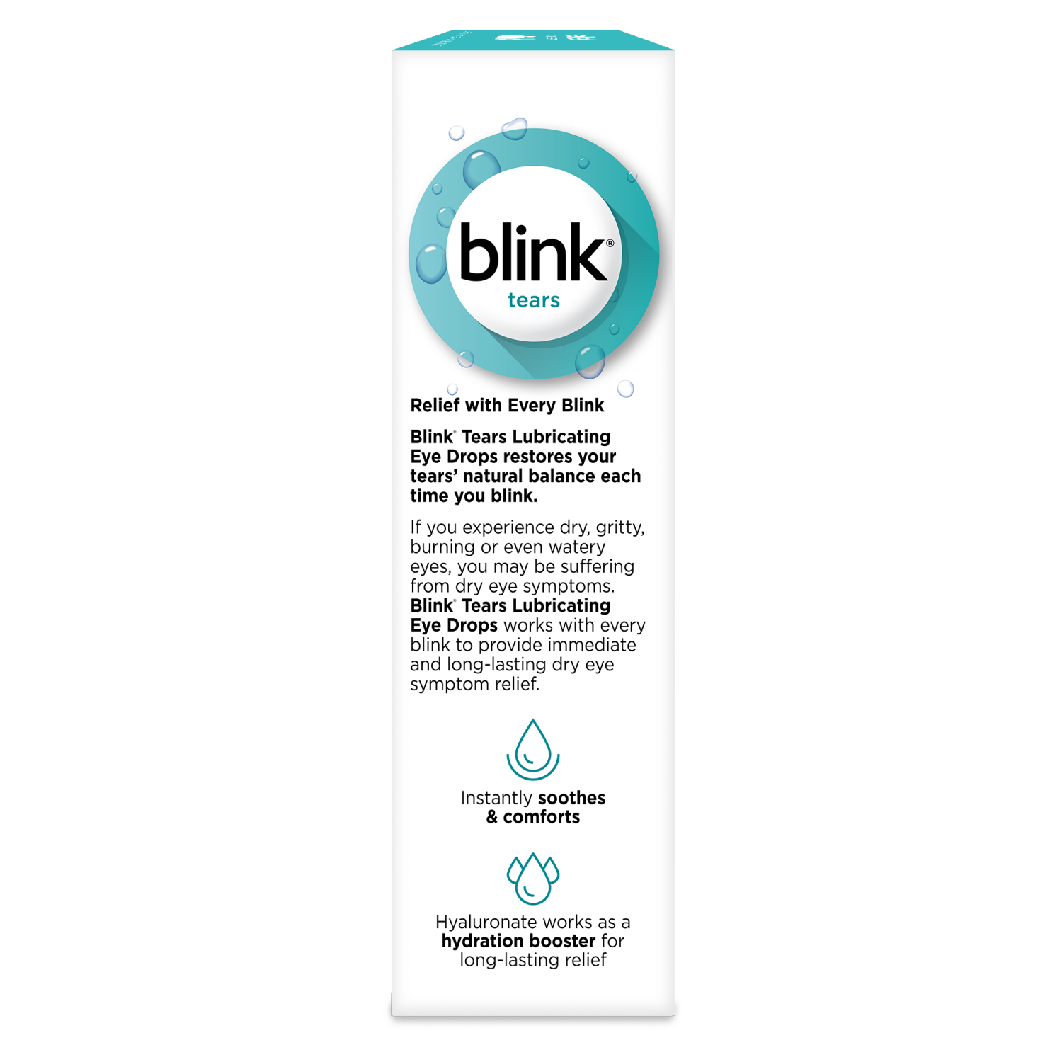 slide 3 of 3, Blink Tears Dry Eye Mild-Moderate Lubricating Eye Drops 1 fl oz, 1 fl oz