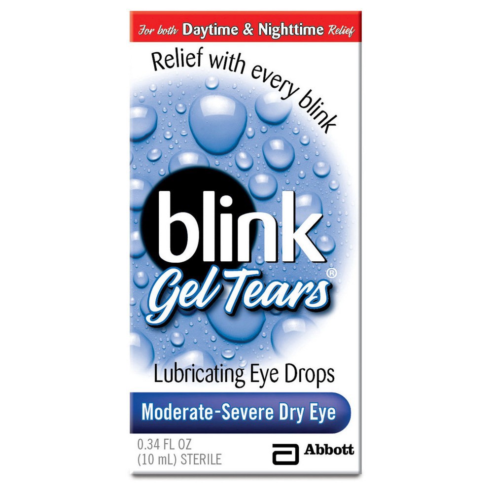 slide 3 of 3, AMO Blink Gel Tears Eye Drops, 0.34 fl oz
