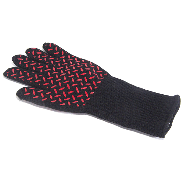 slide 1 of 1, Grand Gourmet BBQ Mitt Heat Resistant Long Size, 1 ct