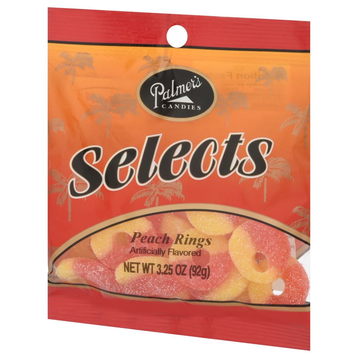 slide 8 of 11, Palmer's Selects Peach Rings Candies 3.25 oz, 3.25 oz