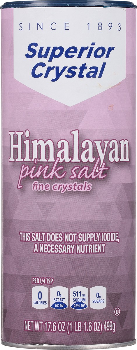slide 10 of 13, Superior Crystal Fine Crystals Himalayan Pink Salt 17.6 oz, 
