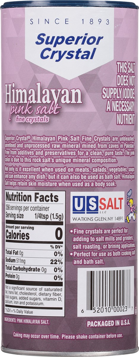 slide 8 of 13, Superior Crystal Fine Crystals Himalayan Pink Salt 17.6 oz, 