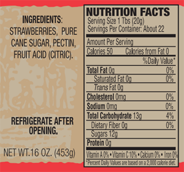 slide 5 of 5, Dillman Farm Strawberry Preserves, 16 oz