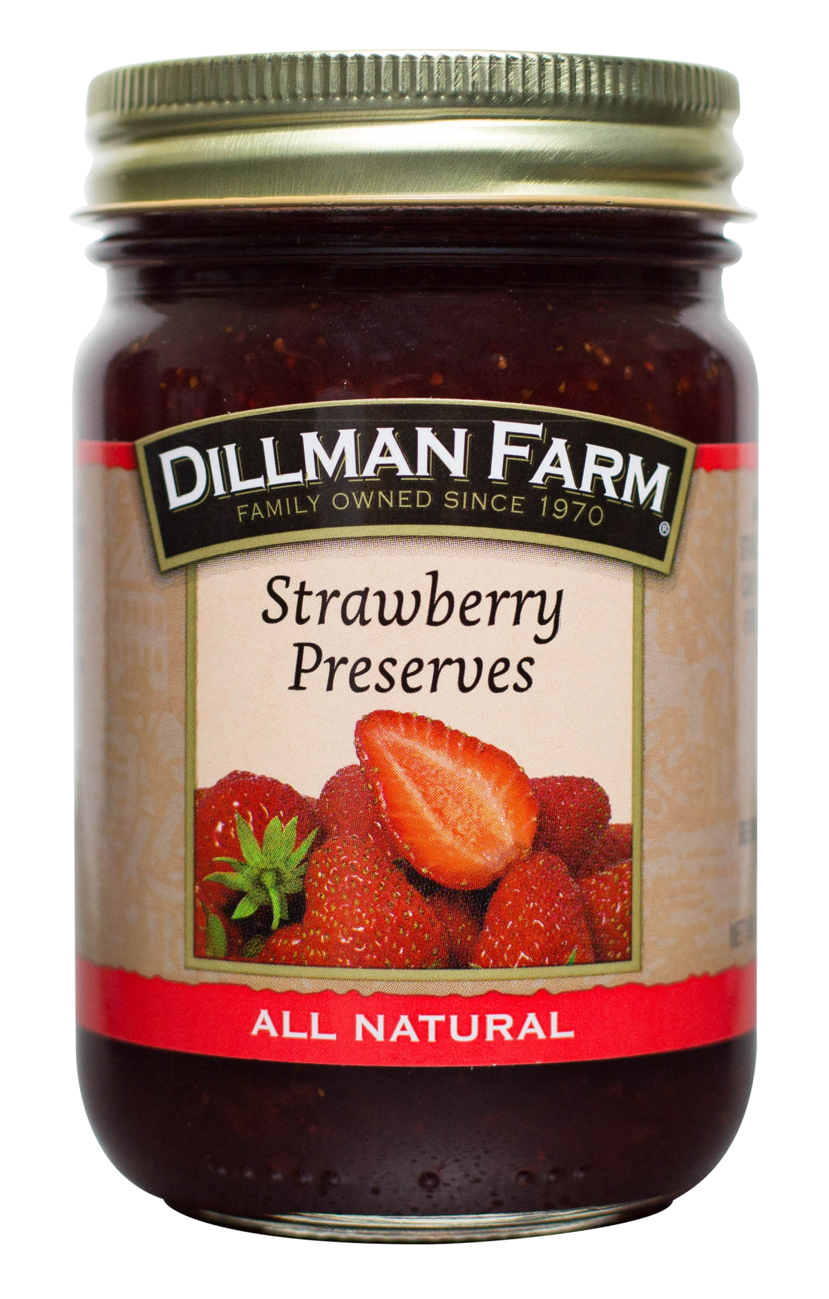 slide 1 of 5, Dillman Farm Strawberry Preserves, 16 oz