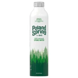 Poland Spring Spring Water Aluminum Bottle 25 oz