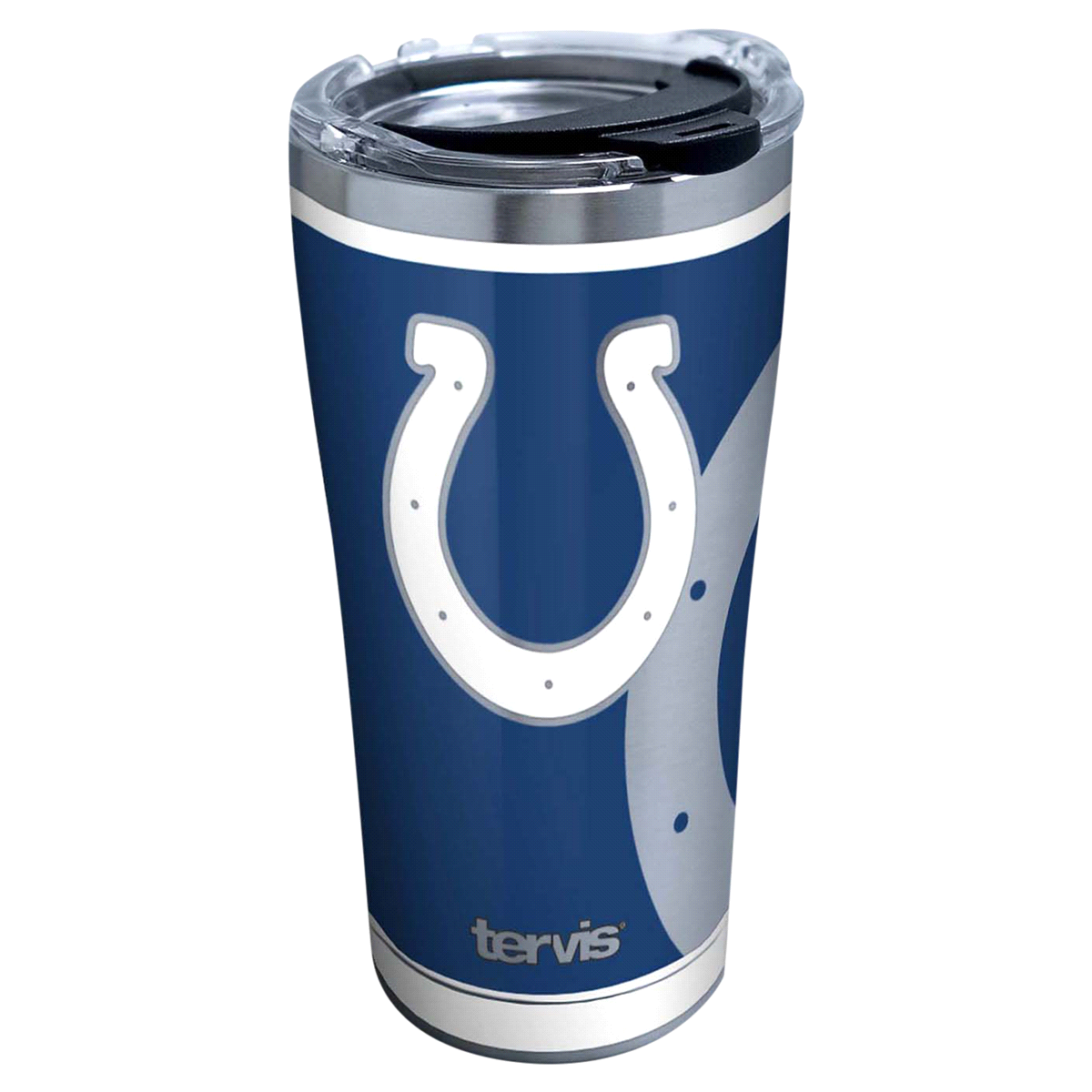slide 1 of 1, Tervis NFL Indianapolis Colts Rush Stainless Steel Tumbler with Lid, 20 oz
