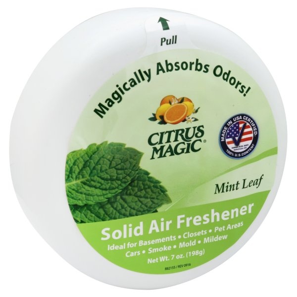 slide 1 of 3, Citrus Magic Mint Leaf Solid, 7 oz