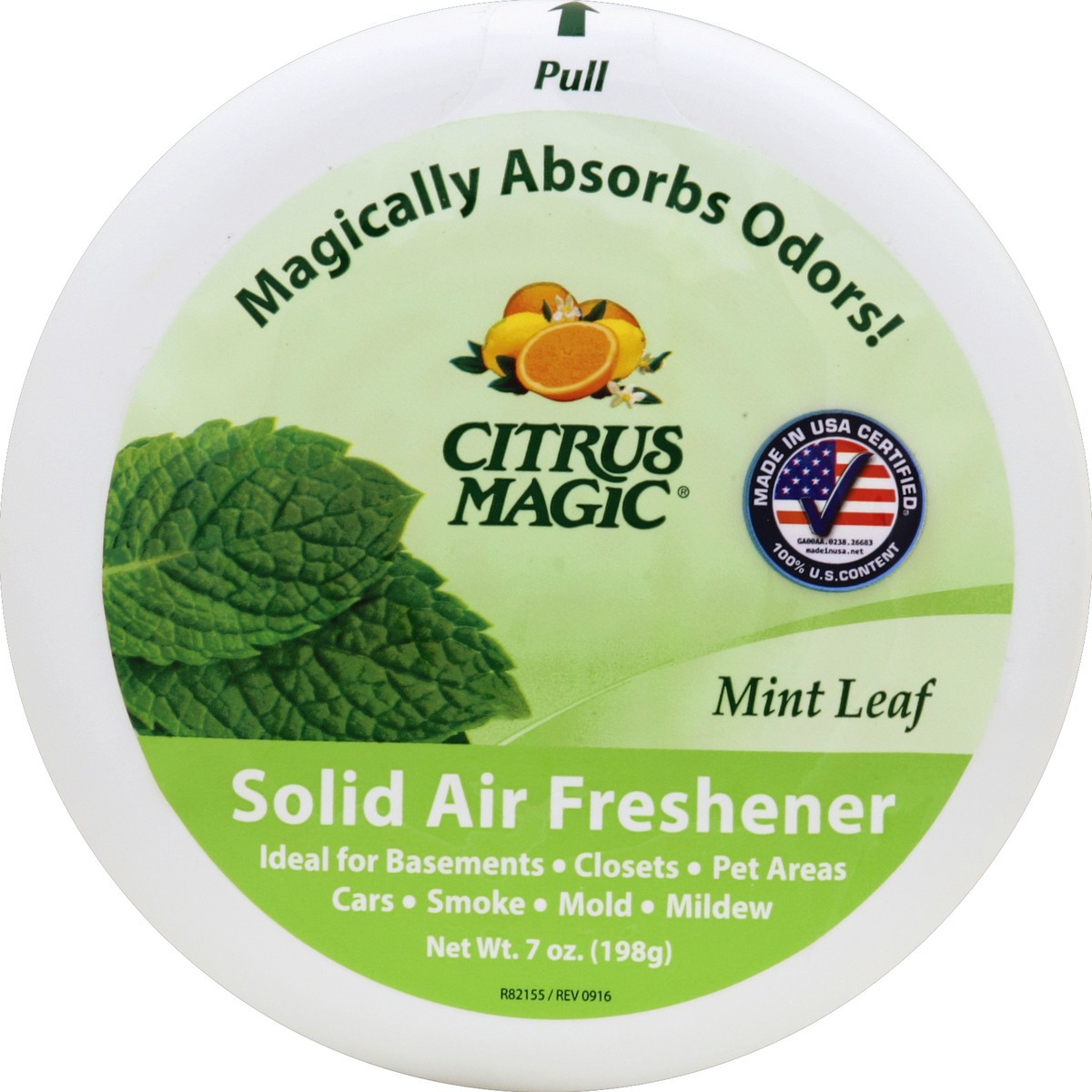 slide 3 of 3, Citrus Magic Mint Leaf Solid, 7 oz