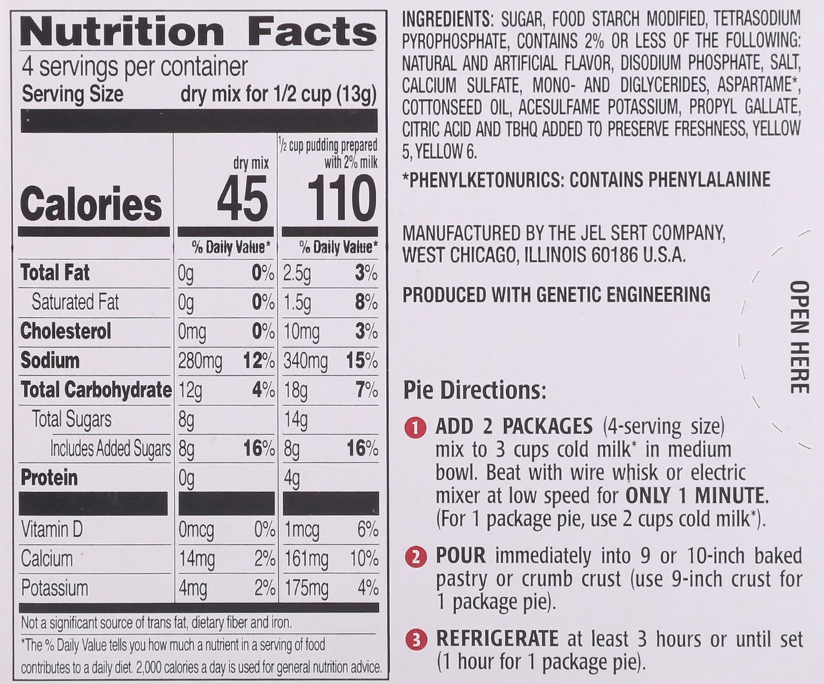 slide 8 of 13, Royal Instant Banana Cream Pudding & Pie Filling 1.85 oz, 1.85 oz