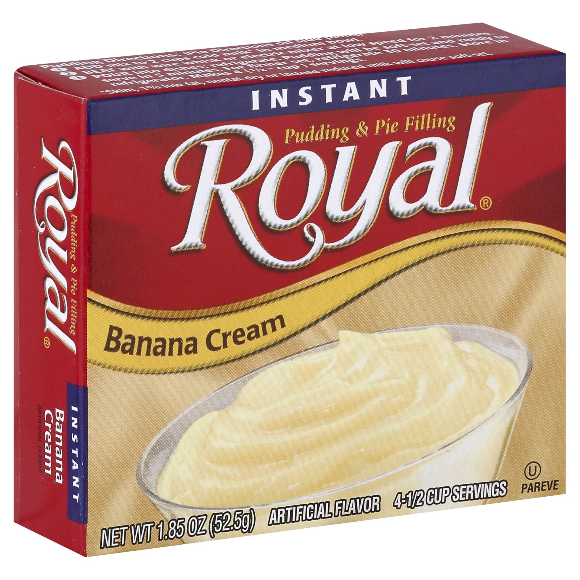 slide 1 of 1, Royal Instant Banana Pudding, 1.85 oz