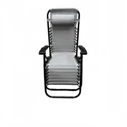 Room & Retreat Gray Zero Gravity Sling Recliner