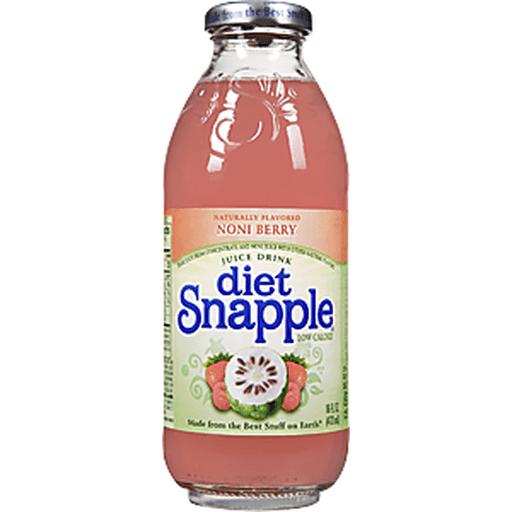 slide 7 of 9, Snapple Diet Juice Drink Noni Berry - 16 fl oz, 16 fl oz