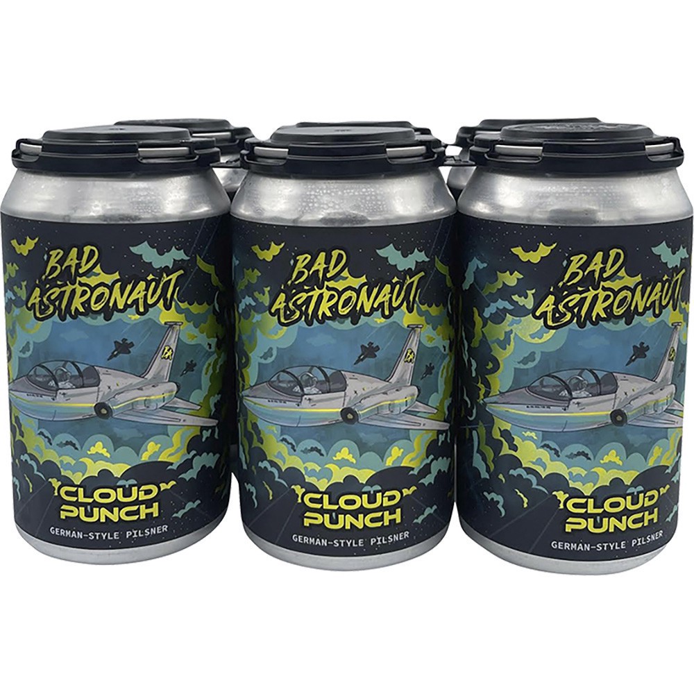 slide 1 of 1, Bad Astronaut Cloud Punch Pilsner - Cans, 6 ct; 12 oz