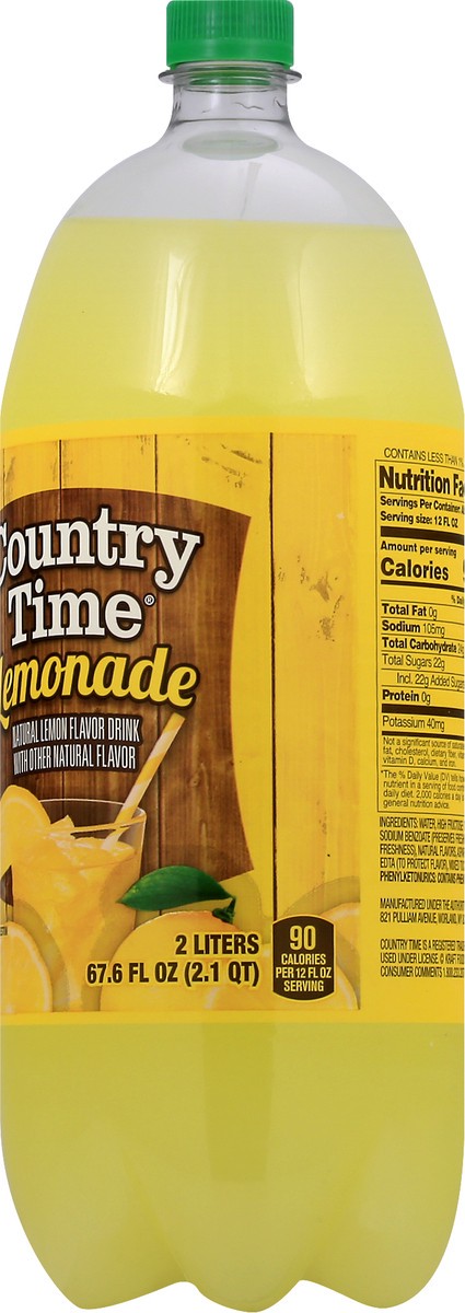 slide 8 of 9, Country Time Lemonade 2.0 lt, 2 liter