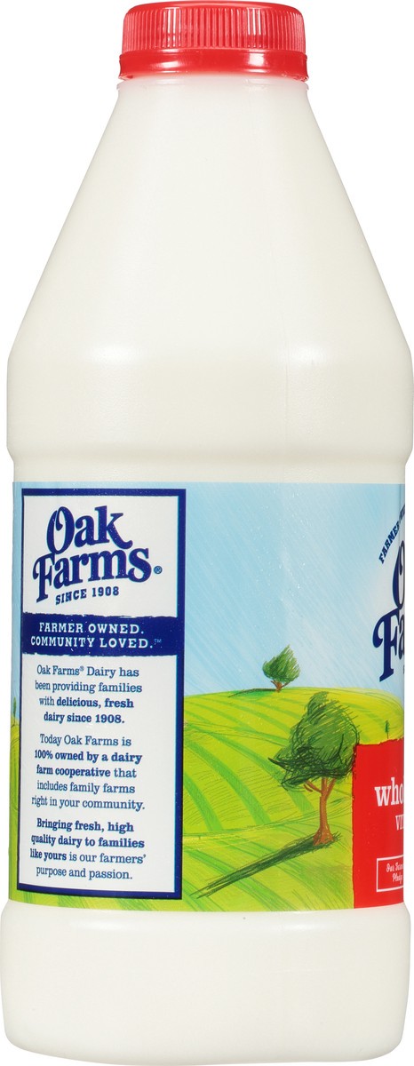 slide 10 of 14, Oak Farms Whole Milk 1 Qt, 1 qt