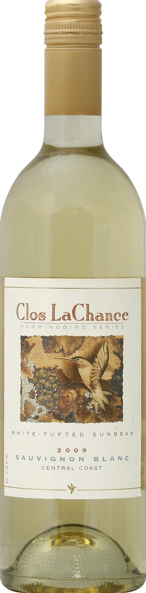 slide 2 of 2, Clos La Chance Sauvignon Blanc, White-Tufted Sunbeam, Central Coast, 2009, 750 ml