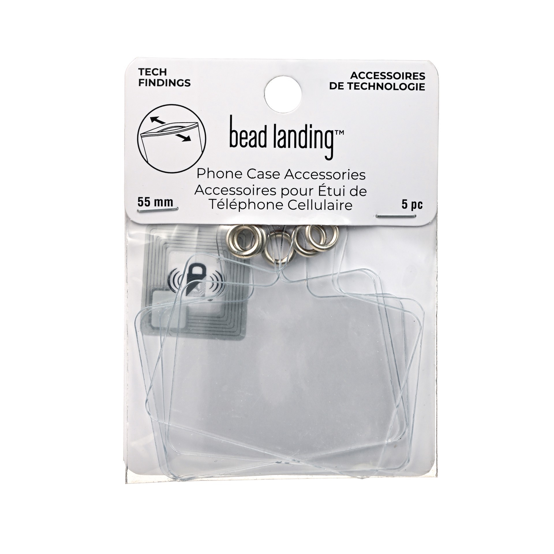 slide 3 of 3, 2" Phone Case Accessories, 5ct. By Bead Landing, 5 ct