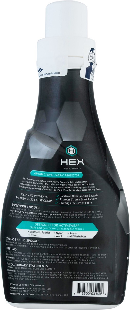 slide 13 of 13, HEX Performance Antimicrobial Fabric Protector, Fragrance Free, 32 oz