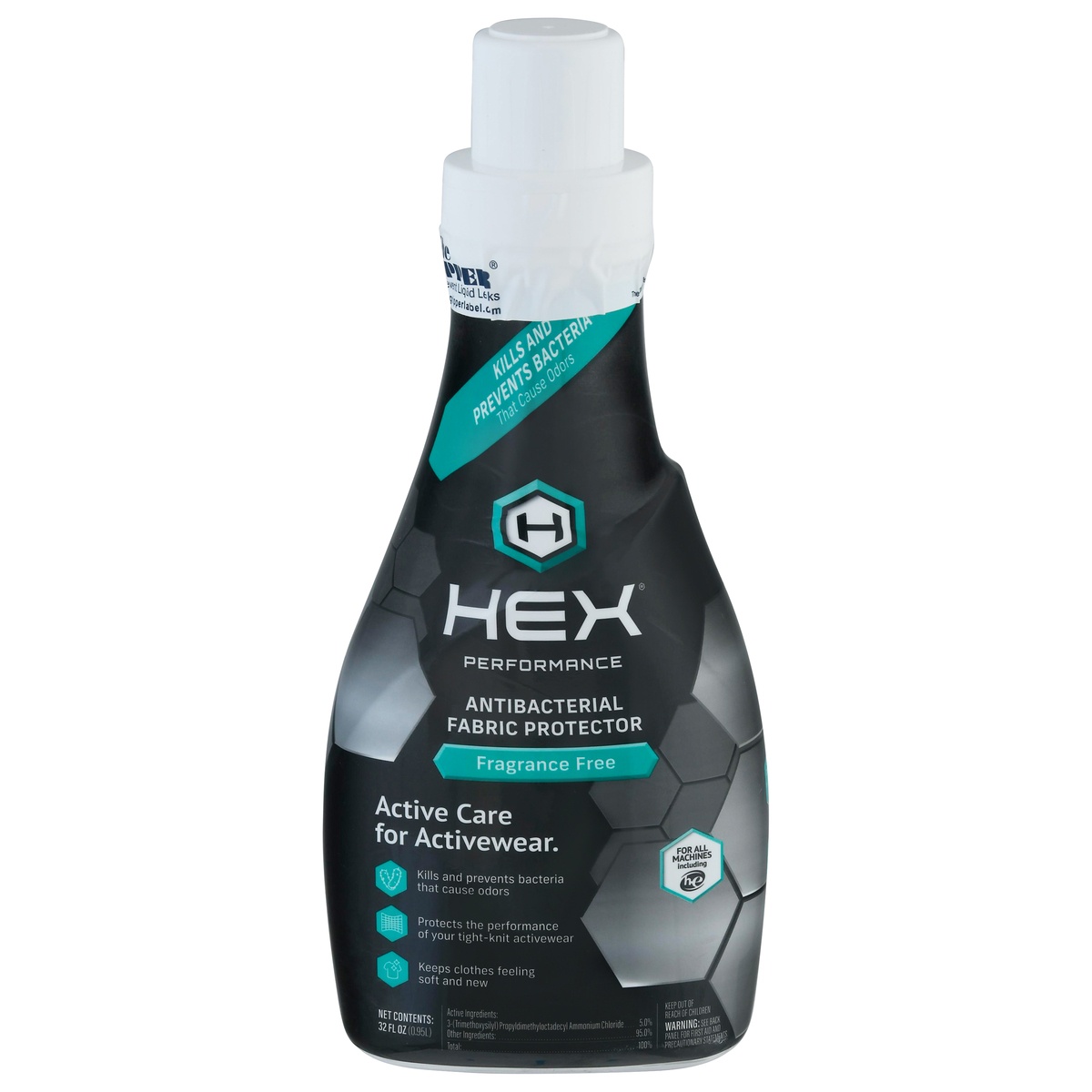 slide 1 of 1, Hex Performance Antimicrobial Fabric Protector, Fragrance Free, 32 oz