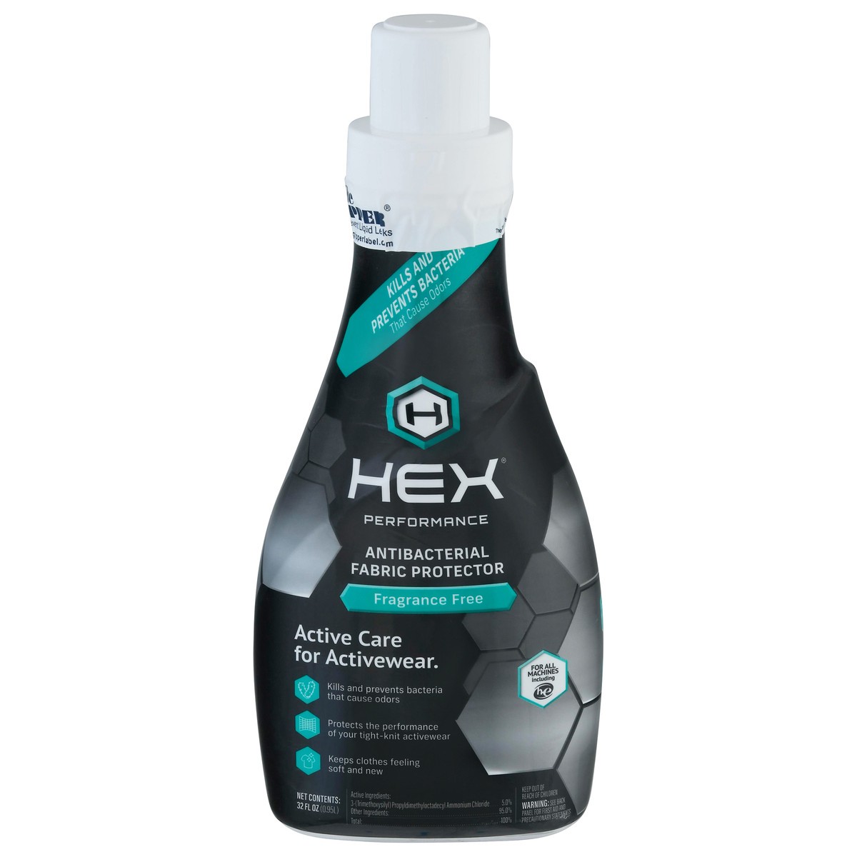 slide 1 of 13, HEX Performance Antimicrobial Fabric Protector, Fragrance Free, 32 oz