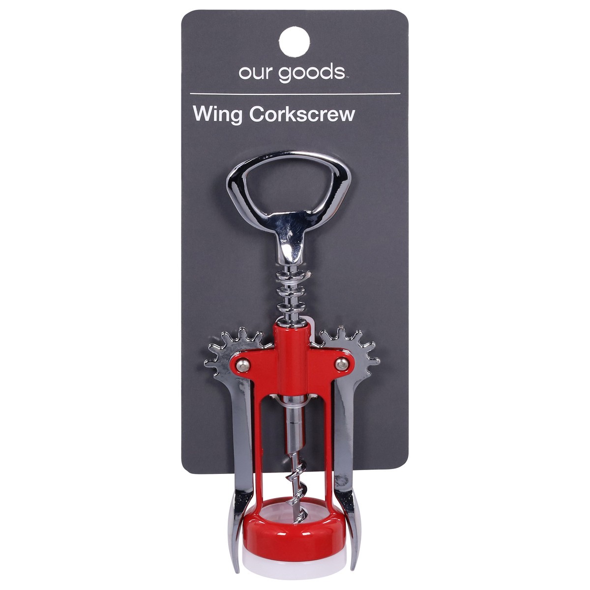 slide 1 of 12, our goods Wing Corkscrew, 1 ct
